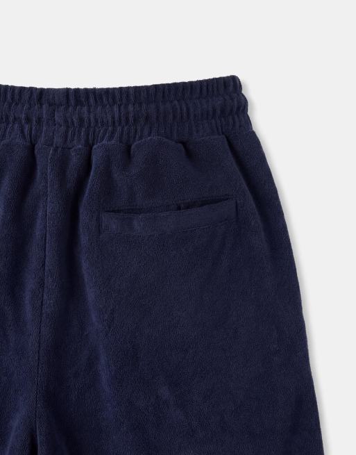 CAPO - Marineblå shorts i frotté - Del af sæt, 9 af 9