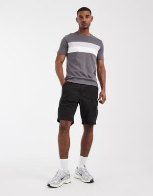 Capo Mercerized T-shirt In Gray