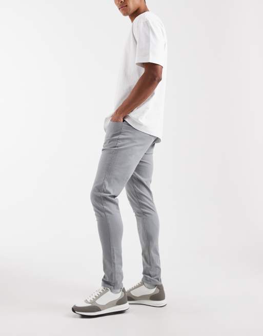 CAPO - Pantalon chino slim - Gris, 3 de 5