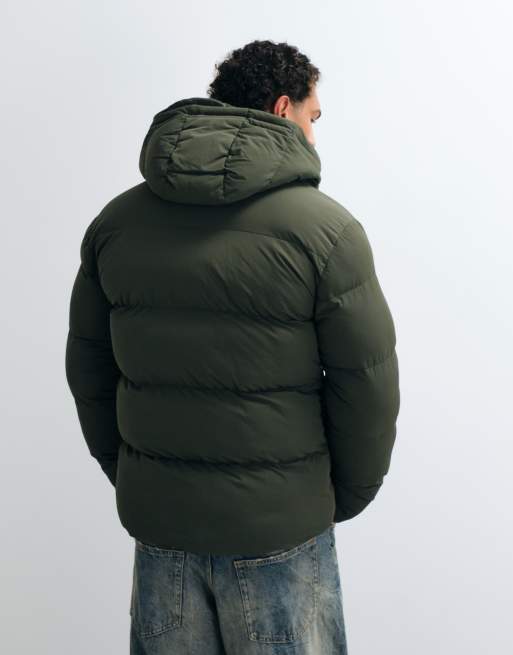 Capo puffer coat in khaki, 3 of 5