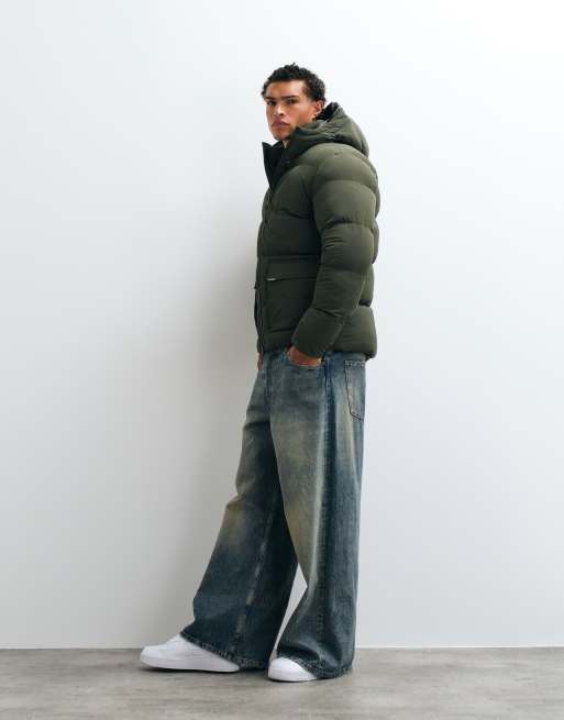 Capo puffer coat in khaki, 5 of 5