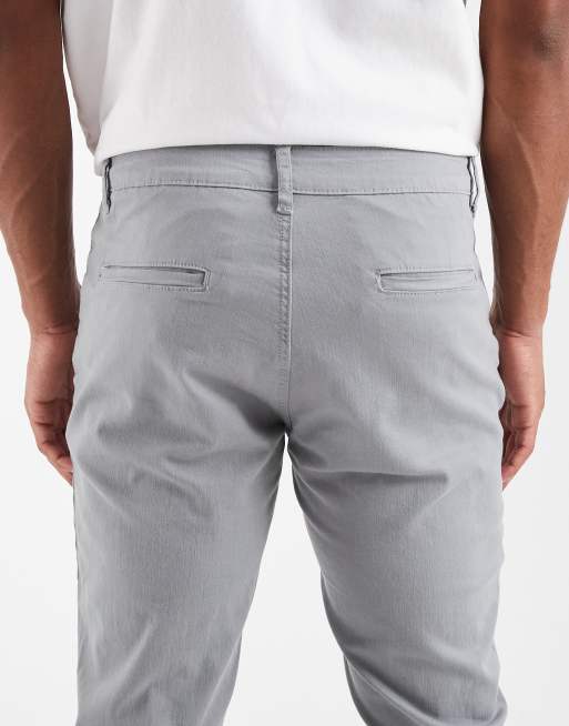 CAPO – Slim-Fit-Chinohose in Grau, 4 von 5