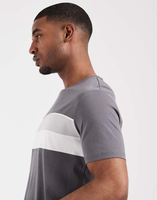 CAPO - T-shirt mercerisé à rayures - Gris, 3 de 5