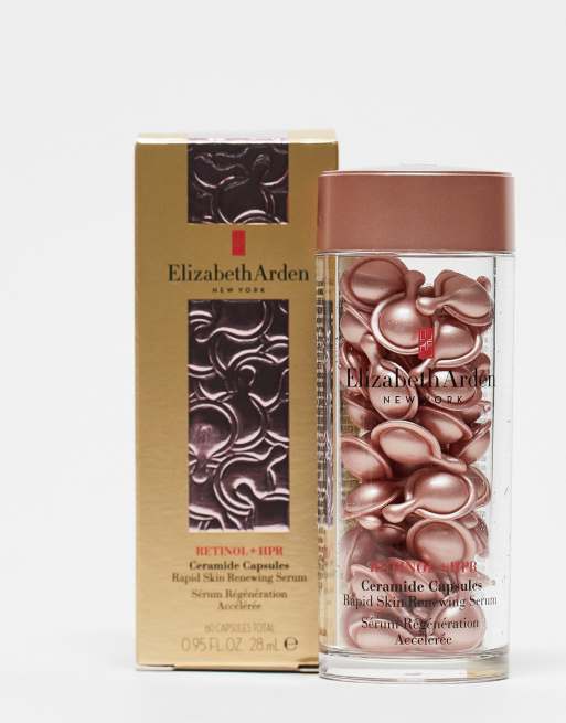 Cápsulas de sérum renovador rápido con retinol y ceramidas Retinol + HPR de Elizabeth Arden (60 unidades)