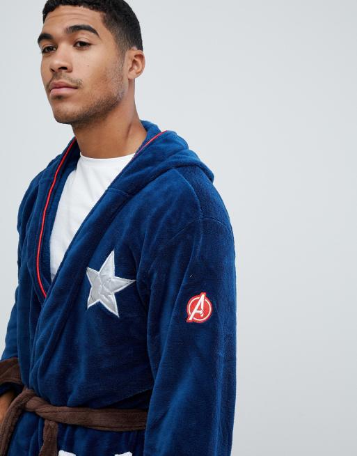 Captain america sale dressing gown mens