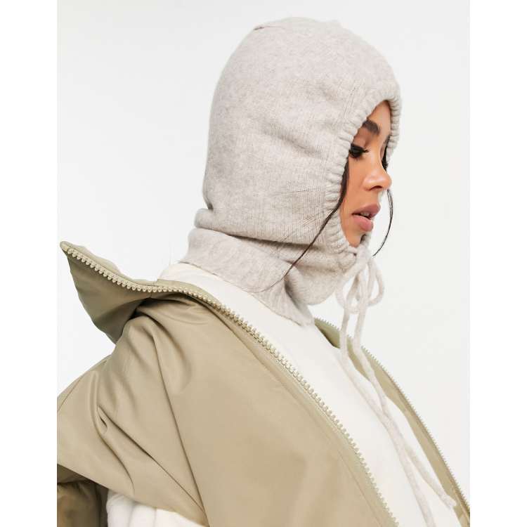 Capucha Lotta de Weekday en color avena BEIGE ASOS