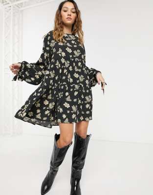 asos butterfly dress