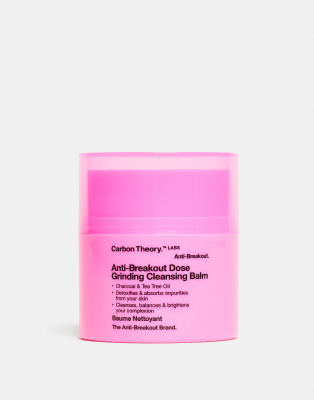 Carbon Theory Anti-breakout Charcoal Dose Grinding Cleansing Balm-no Color In Transparent
