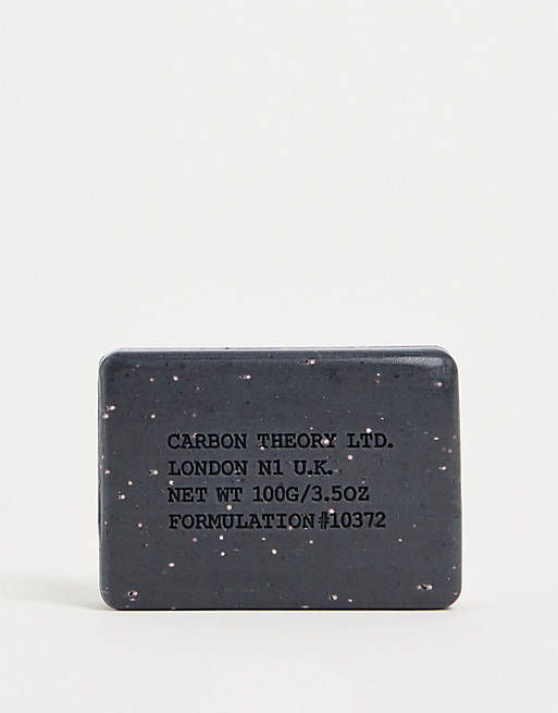 Carbon Theory Charcoal and Tea Tree Oil Breakout Control Exfoliating Body Bar 100g 
