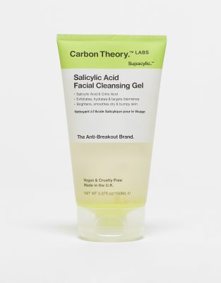 Carbon Theory – Exfolierande ansiktsrengöring med salicysyra, 200 ml	
