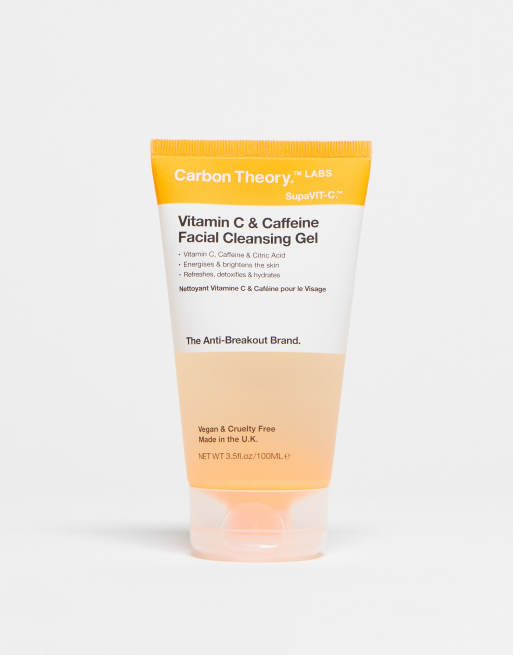 Carbon Theory - Nettoyant visage à la vitamine C et à la caféine - 100 ml
