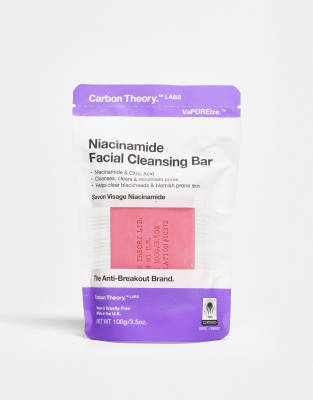 Carbon Theory Carbon Theory Niacinamide Facial Cleansing Bar-No colour