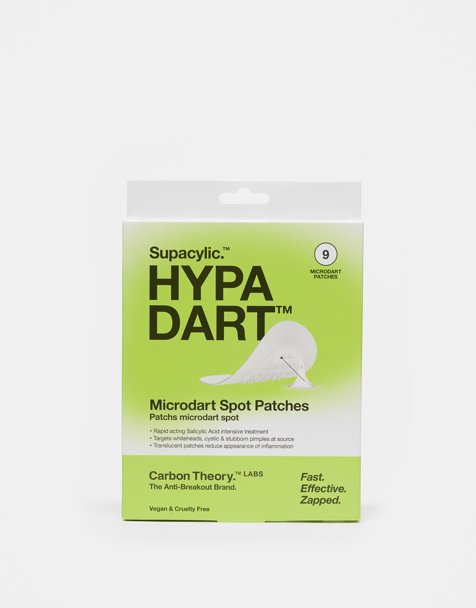 Точечные пластыри Carbon Theory с салициловой кислотой HypaDart Spot Patches x 9