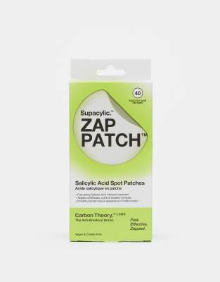 Carbon Theory - Salicylic Acid Zap Spot Patches - Pickelpflaster mit Salicylsäure, 40 Stück-Keine Farbe