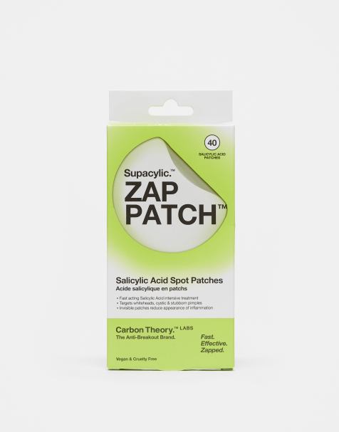 Carbon Theory – Salicylic Acid Zap Spot Patches – Pickelpflaster mit Salicylsäure, 40 Stück - view 1