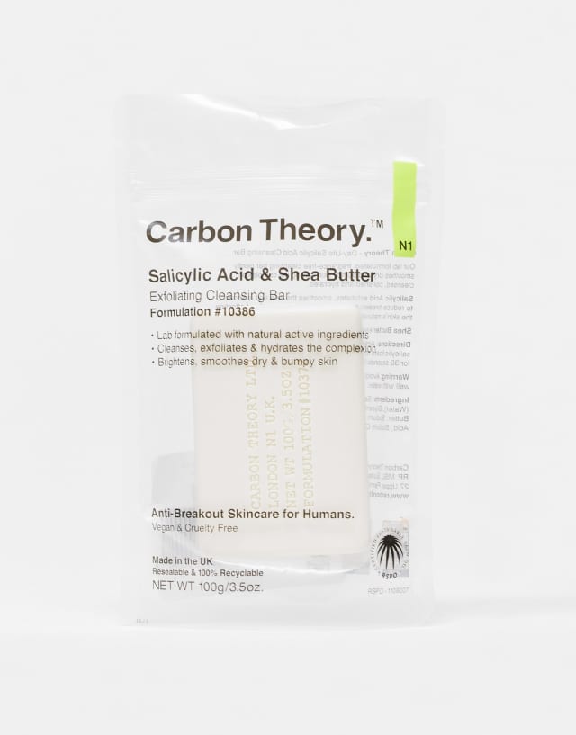 Carbon Theory Salicylic & Shea Butter Bar 3.52 oz