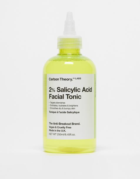 Carbon Theory – Salicylsyra 2% – Ansiktsvatten 250ml - view 1