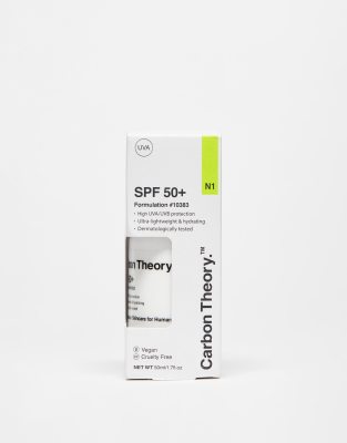 Carbon Theory - Sonnenschutz mit LSF 50+, 50 ml-Keine Farbe