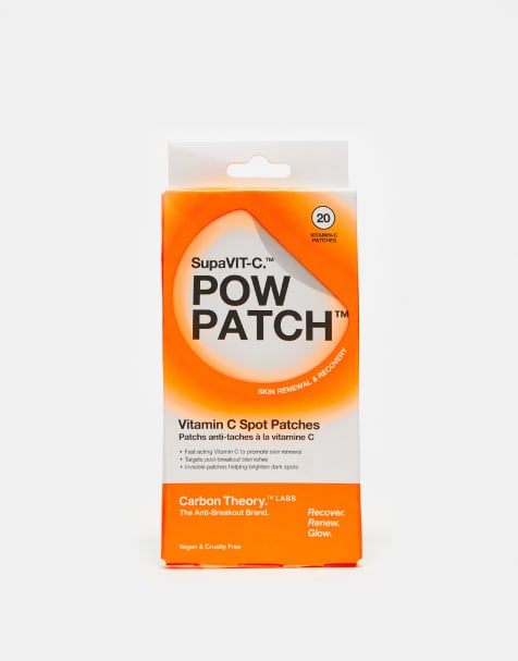 Carbon Theory – Supa Vitamin C Pow – Akneplåster med C-vitamin, 20-pack - view 1