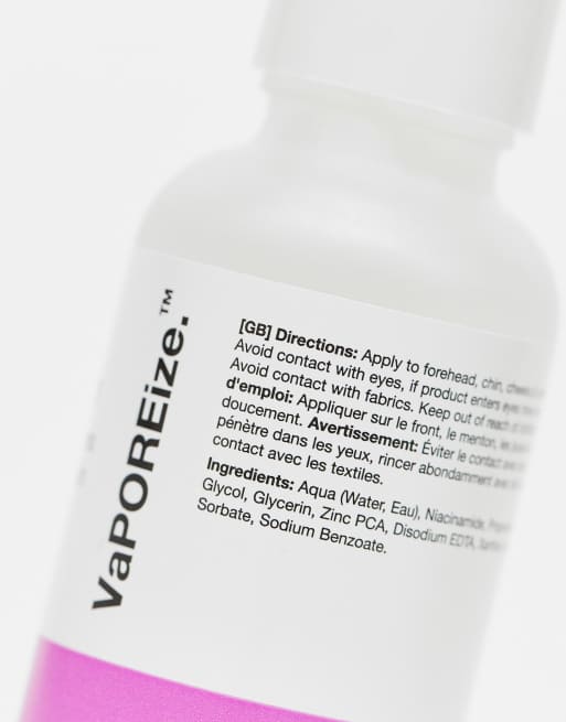 Carbon Theory VaPOREize Niacinamide 10% Zinc Serum 30ml, 3 of 4