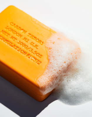 Carbon Theory Vitamin C & Caffeine Facial Cleansing Bar-no Color