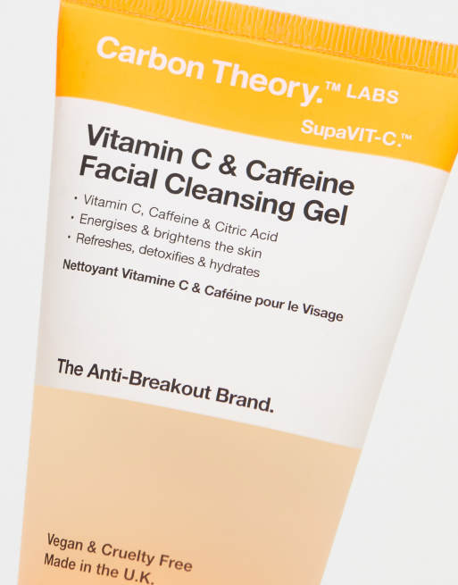 Carbon Theory – Waschlotion fürs Gesicht mit Vitamin C und Koffein 150 ml, 4 von 4