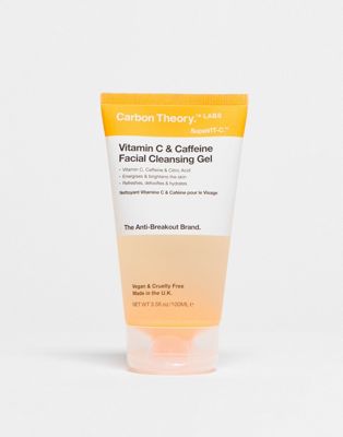 Carbon Theory X ASOS Exclusive Vitamin C & Caffeine Facial Cleansing Wash 100ml - ASOS Price Checker