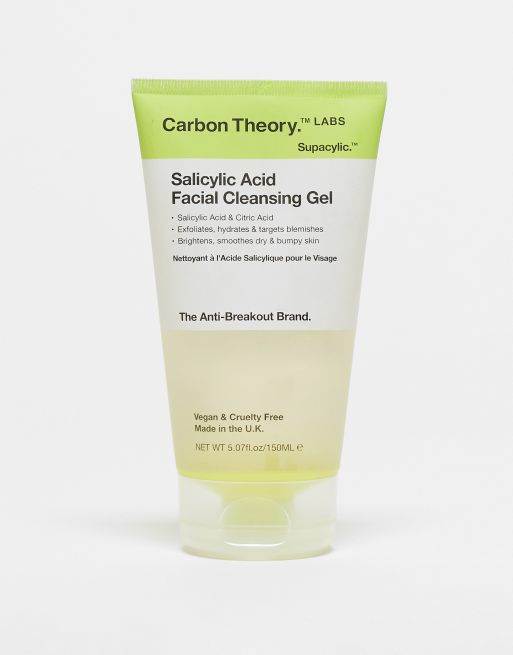 Carbon Theory – Złuszczający żel oczyszczający z kwasem salicylowym, 200 ml	
