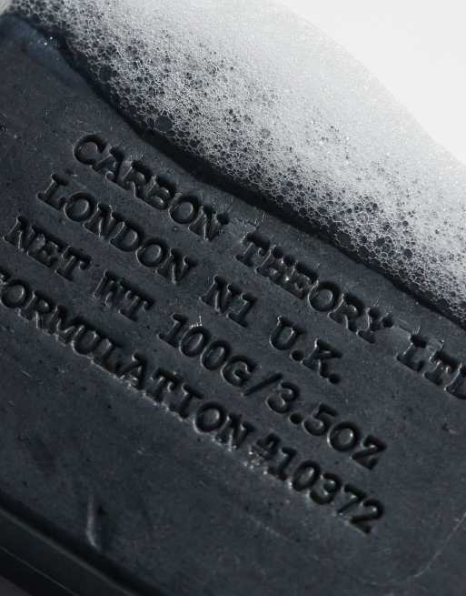 Carbon Theory's - Sapone viso anti imperfezioni al carbone e olio di tea tree da 100 g, 2 di 4