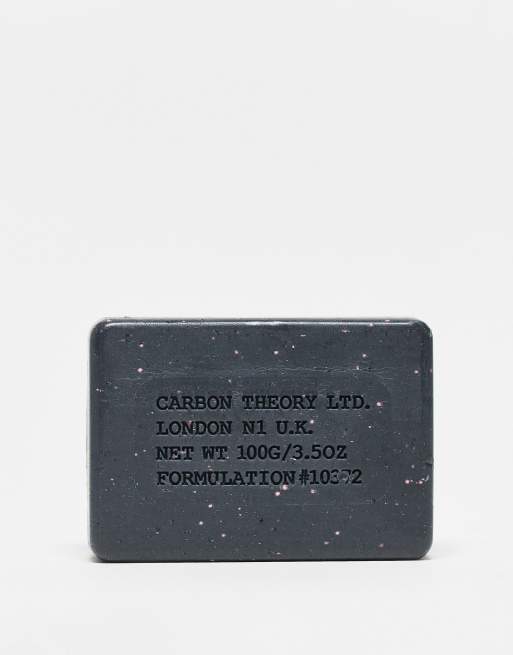 Carbon Theory's - Saponetta corpo esfoliante anti imperfezioni al carbone e olio di tea tree da 100g , 2 di 4
