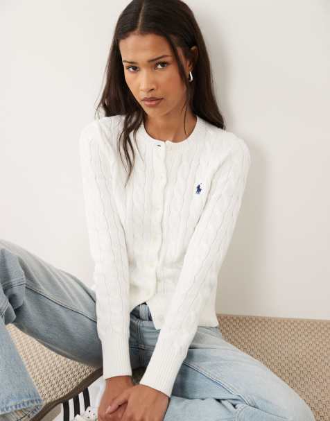 Cárdigan blanco de manga larga de Polo Ralph Lauren - view 1