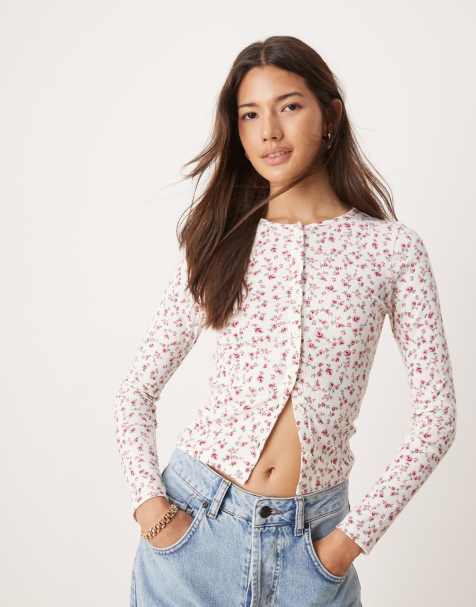 Asos camisetas manga larga mujer sale