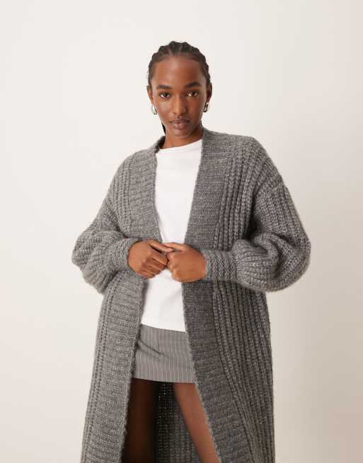 Cardigan léger gris. Tricots | FR