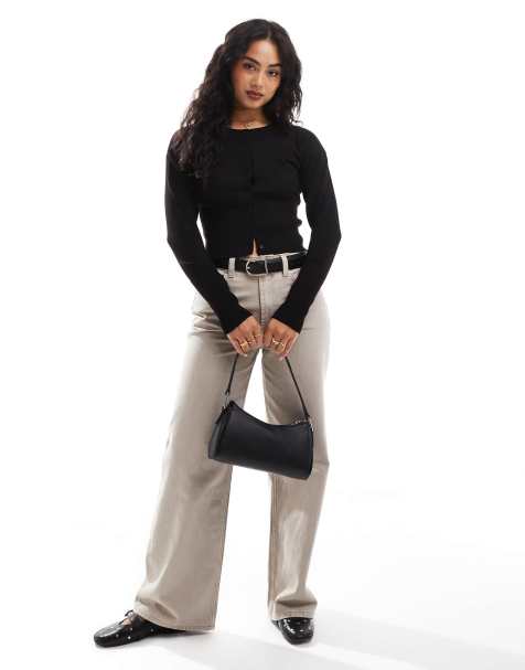 Cárdigan negro con cuello redondo Everfine de Cotton On - view 1