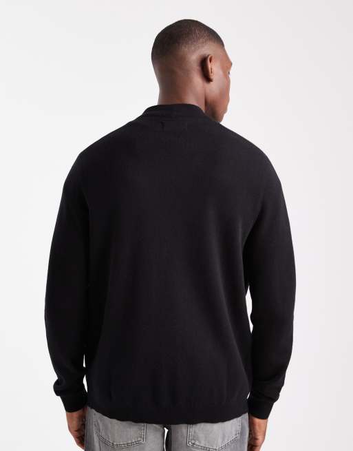 Cárdigan negro de punto de Threadbare, 3 de 5