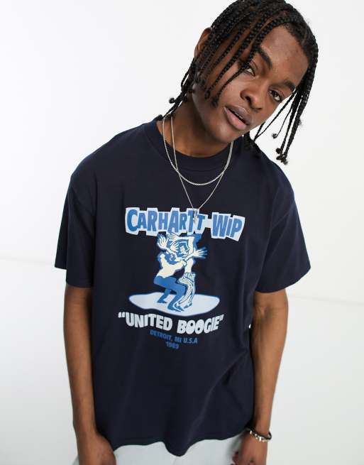 Carhartt – Boogie – Granatowy T-shirt