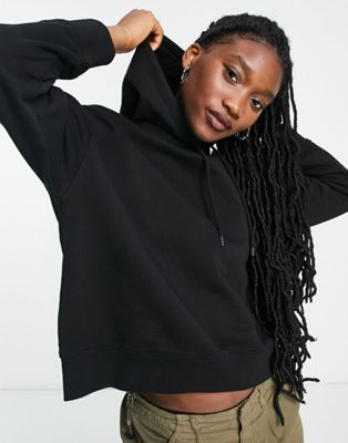 Carhartt boxy fit pullover hoodie in black - ASOS Price Checker