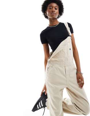 Carhartt garrison dungarees in white