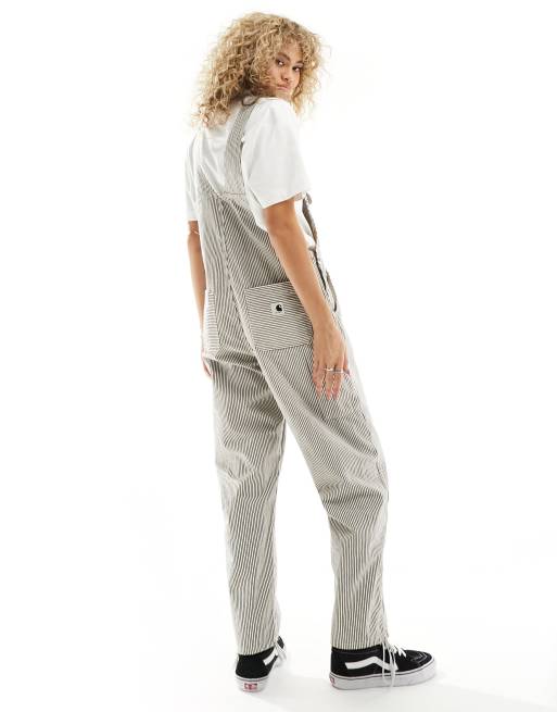 Carhartt – Haywood – Czarno-białe ogrodniczki, 4 z 4