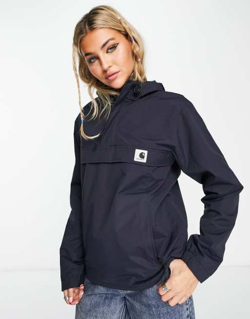 Carhartt – Nimbus – Granatowa kurtka zakładana przez głowę