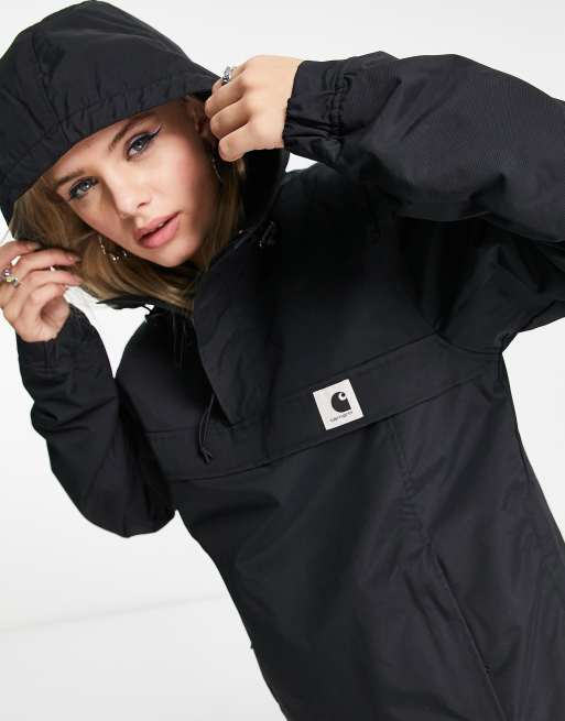 Carhartt nimbus pullover jacket in black