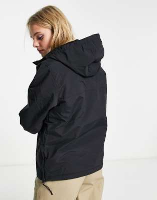 carhartt snap on hood black