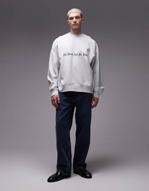 Carhartt - No Play - Felpa grigia squadrata, 2 di 5
