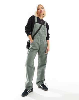 Shop Carhartt WIP straight leg garment dyed dungarees Online – Trendy & Affordable Fashion