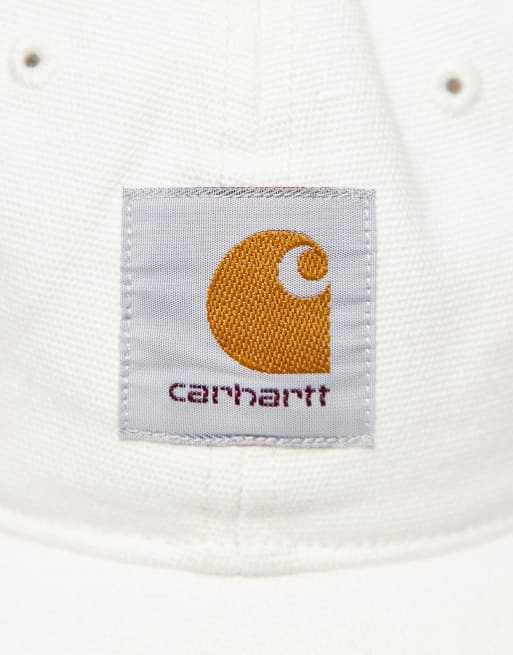 Carhartt WIP 11.4oz cotton canvas cap in off‑white, 2 of 3