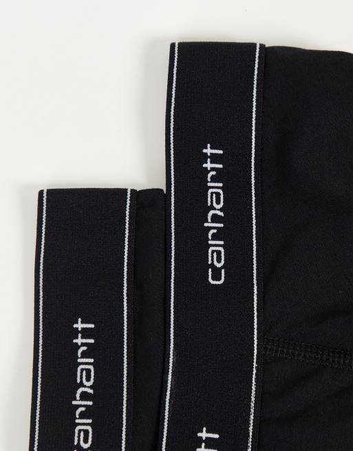 Carhartt WIP 2 pack of trunks in black, 4 of 4