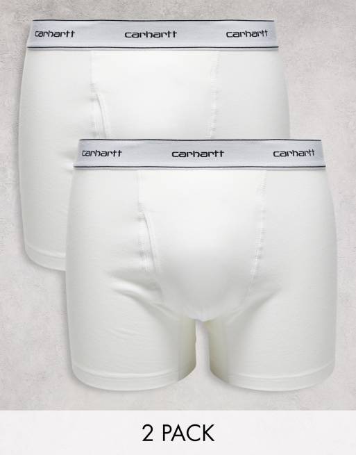 Carhartt WIP 2 pack of trunks in white