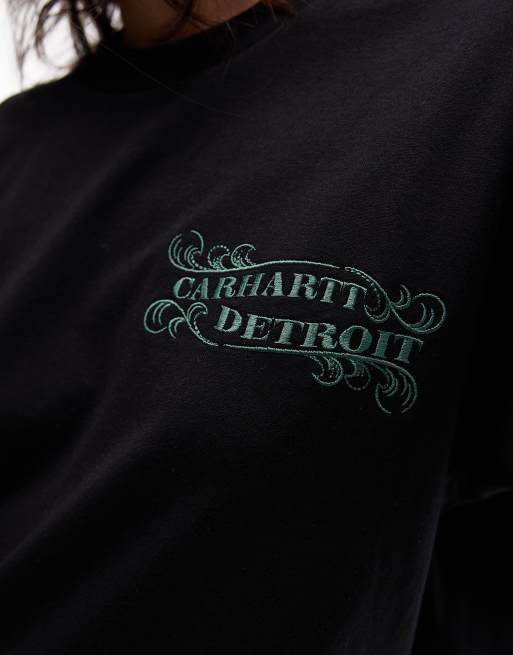 Carhartt WIP – 3 One 3 – Czarny T-shirt, 4 z 4