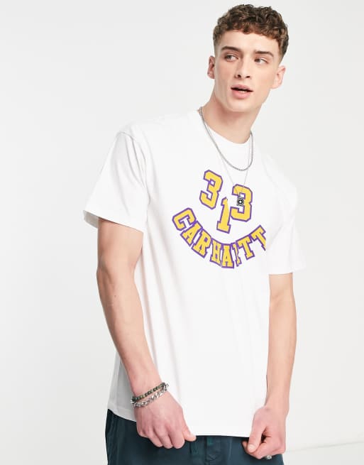 Carhartt WIP 313 smile t-shirt in white | ASOS