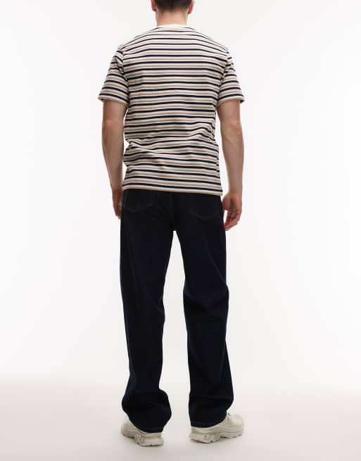 Carhartt WIP Aaron vaqueros tapered de corte regular en rinse, 2 de 5